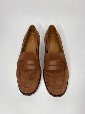 TALBOTS Cassidy Suede Penny Loafers